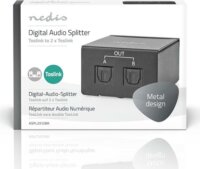 Nedis ASPL2512BK 2x Toslink anya - Toslink anya Digitális Audió Elosztó