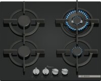 Bosch PPH6A6I10 Beépíthető 4 zónás Gáz főzőlap - Fekete