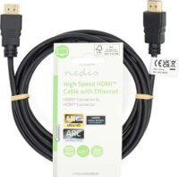 Nedis CVGL34060BK20 HDMI 2.0 - HDMI 2.0 4K 60Hz Kábel 2m - Fekete