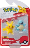 Pokémon 2 db-os gyűjthető figura csomag - Squirtle és Pikachu