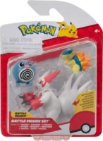 Pokémon 3 db-os gyűjthető figura csomag - Poliwag / Cyndaqui / Zangoose