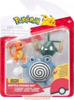Pokémon 3 db-os gyűjthető figura csomag - Charmander/Trubbish/Poliwhirl