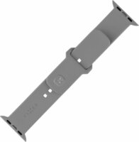 Fixed Sporty Apple Watch Apple Watch S1/S2/S3/S4/S5/S6/S7/S8/S9/S10/SE Szilikon Szíj 38/40/41/42mm - Világos Szürke