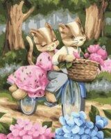 Ideyka Festés számok szerint Romantikus utazás - 40 x 50 cm