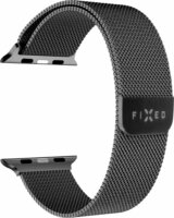Fixed Mesh Apple Watch Apple Watch S1/S2/S3/S4/S5/S6/S7/S8/S9/S10/SE Fém Szíj 38/40/41mm - Fekete