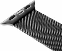 Fixed Mesh Apple Watch Apple Watch S1/S2/S3/S4/S5/S6/S7/S8/S9/S10/SE Fém Szíj 38/40/41mm - Fekete