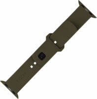 Fixed Sporty Apple Watch Apple Watch S4/S5/S6/S7/S8/S9/S10/SE Szilikon Szíj 42/44/45/46mm - Oliva