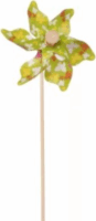 Lepke mintás műanyag szélforgó 31 cm - Többféle