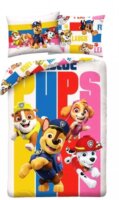 Mancs őrjárat Szuperkutyik kétrészes pamut ágynemű garnitúra (140 x 200 cm)