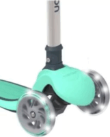 Yvolution Glider Air összecsukható világító háromkerekű roller - Zöld