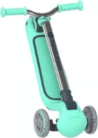 Yvolution Glider Air összecsukható világító háromkerekű roller - Zöld