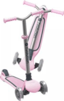 Yvolution Glider Air összecsukható, világító, háromkerekű roller - Pink