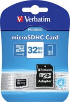 Verbatim microSDHC 32 GB + Adapter