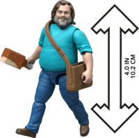 Mattel JFR57 Minecraft Movie Steve figura