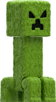 Mattel JFR66 Minecraft Movie nagy méretű Creeper figura