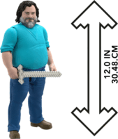 Mattel JGG67 Minecraft Movie nagy méretű Steve figura