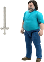 Mattel JGG67 Minecraft Movie nagy méretű Steve figura