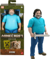 Mattel JGG67 Minecraft Movie nagy méretű Steve figura