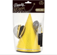 Godan 13 darabos Partikiegészítő szett - Arany/Fekete