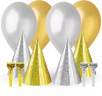 Godan 12 darabos Partikiegészítő szett - Arany/Ezüst