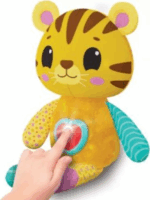 Kids Hits Hearty Pals hangot adó tigris bébi plüss