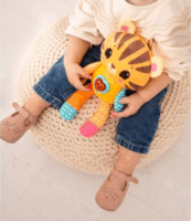 Kids Hits Hearty Pals hangot adó tigris bébi plüss