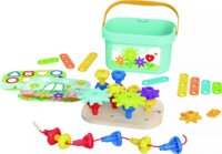 Tooky Toy Fa építőkészlet vödörben - Kert