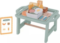Tooky Toy Fa reggeliző asztalka kiegészítőkkel