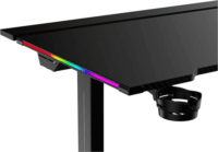 The G-Lab K DESK PLATINIUM Elektromosan állítható RGB Gamer asztal 140 x 60 x 71-119 cm - Fekete