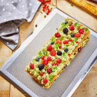 De Buyer Backblech Téglalap alakú tespi 40X30cm - Inox