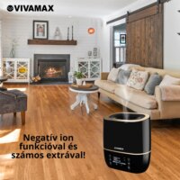 Vivamax GYVH59 Multifunkciós Ultrahangos Párásító 5l / 30W - Fekete