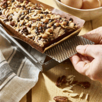 De Buyer Form Rett. Forato Téglalap alakú perforált tepsi 35 x 10,5 x 3,5cm - Inox