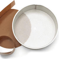 De Buyer Form Tondo Forato Perforált tortaforma 24cm - Inox