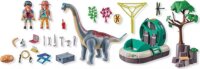 Playmobil 71819 Dinos - A Brachiosaurus és a légpárnás hajó