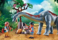 Playmobil 71819 Dinos - A Brachiosaurus és a légpárnás hajó