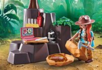 Playmobil 71819 Dinos - A Brachiosaurus és a légpárnás hajó