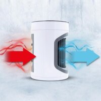 Livington M21159 SmartChill Hordozható Mini Léghűtő 12W - Fehér