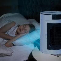 Livington M21159 SmartChill Hordozható Mini Léghűtő 12W - Fehér