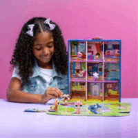 Hasbro Littlest Pet Shop 2 az 1-ben játékkészlet figurákkal