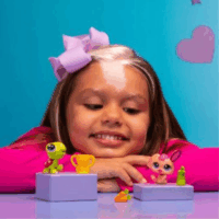 Hasbro Littlest Pet Shop 2 darabos Relay Racers figuraszett 2. széria