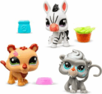 Hasbro Littlest Pet Shop 3 darabos Zoo Pets játékfiguraszett