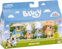 Moose Toys Bluey 4 darabos Családi utazás játékkészlet