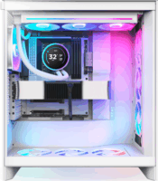 NZXT Kraken Elite 360 RGB LCD PWM Univerzális AiO CPU Vízhűtő - Fehér