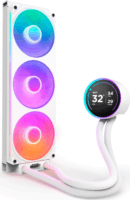 NZXT Kraken Elite 360 RGB LCD PWM Univerzális AiO CPU Vízhűtő - Fehér