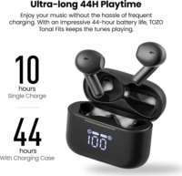 Tozo Tonal Fits True Wireless Bluetooth Fülhallgató Headset - Fekete
