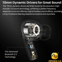 Tozo Tonal Pods True Wireless Bluetooth Fülhallgató Headset - Fekete