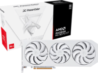 Powercolor AMD Radeon RX 9070 XT 16GB GDDR6 Hellhound Spectral White OC Videókártya