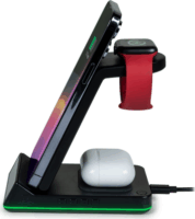 Thomson CL750IA Ébresztőóra és Telefontöltő - Fekete