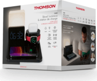 Thomson CL800I Ébresztőóra és Telefontöltő - Fekete