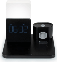 Thomson CL800I Ébresztőóra és Telefontöltő - Fekete